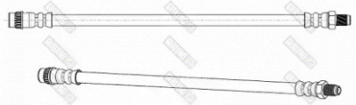 GIRLING 9002407 -  Тормозной шланг