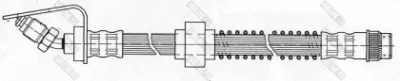 GIRLING 9002423 -  Тормозной шланг
