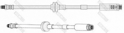 GIRLING 9002628 -  Тормозной шланг