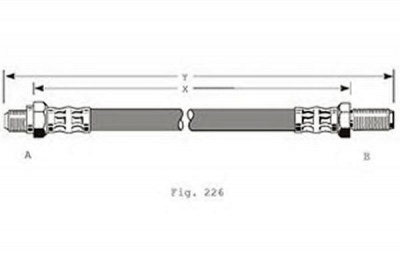GIRLING 9003102 -  Тормозной шланг