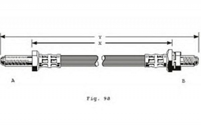 GIRLING 9003230 -  Тормозной шланг