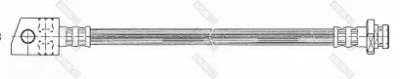 GIRLING 90041037 -  Тормозной шланг
