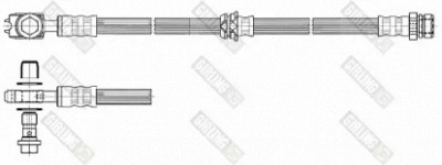 GIRLING 9004560 -  Тормозной шланг
