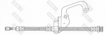 GIRLING 9004628 -  Тормозной шланг