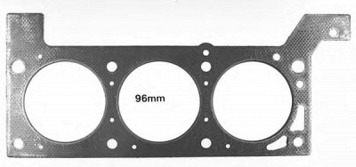 GLASER h8005000 -  Прокладка, головка цилиндра