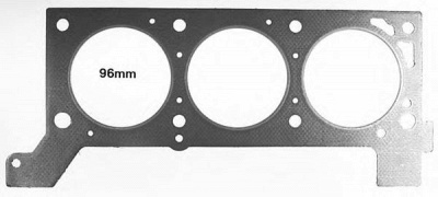 GLASER h8005100 -  Прокладка, головка цилиндра