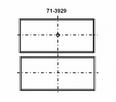 GLYCO 7139294std -  Шатунный подшипник