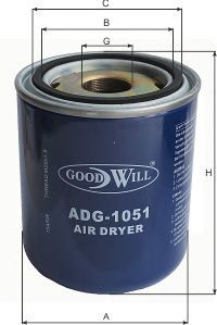 GOODWILL adg1051 -  Патрон осушителя воздуха, пневматическая система