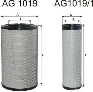 GOODWILL ag1019 -  Воздушный фильтр
