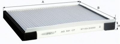 GOODWILL ag331cf -  Фильтр воздуха в салоне