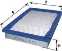 GOODWILL ag610 -  Воздушный фильтр