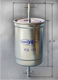 GOODWILL fg121 -  Фильтр топливный