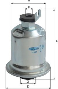 GOODWILL fg526 -  Топливный фильтр