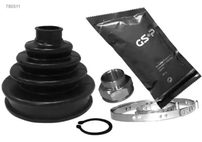 GSP 780311 -  Комплект пыльника, приводной вал