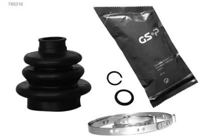 GSP 780316 -  Комплект пыльника, приводной вал
