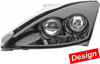 HELLA 1dl008367801 -  Комплект главных фар