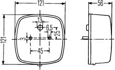 HELLA 2se002578701 -  Задний фонарь| Задний фонарь