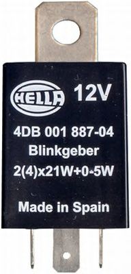 HELLA 4db001887041 -  Прерыватель указателей поворота| Прерыватель указателей поворота