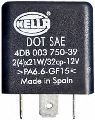 HELLA 4db003750391 -  Прерыватель указателей поворота| Прерыватель указателей поворота