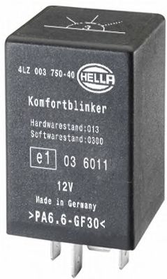 HELLA 4lz003750401 -  Прерыватель указателей поворота