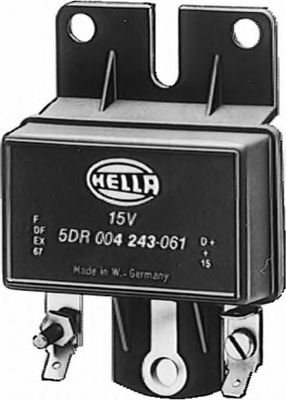 HELLA 5dr004243051 -  Регулятор генератора