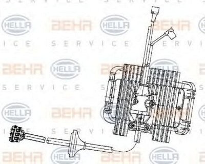 HELLA 5ds351320001 -  Регулятор, вентилятор салона