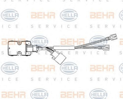 HELLA 5hl351321021 -  Регулятор, вентилятор салона