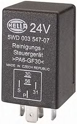 HELLA 5wd003547071 -  Реле, система очистки фар