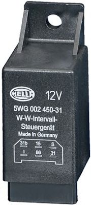 HELLA 5wg002450317 -  Реле, прерывистое включение стеклоочистителя| Реле, прерывистое включение стеклоочистителя