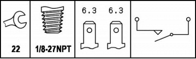 HELLA 6df007669001 -  Выключатель фонаря сигнала торможения
