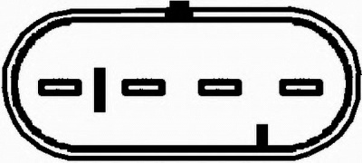 HELLA 6pa009166531 -  Лямбда-зонд