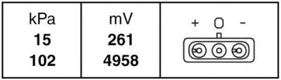 HELLA 6pp009400071 -  Датчик, давление наддува| Датчик, давление во впускном газопроводе