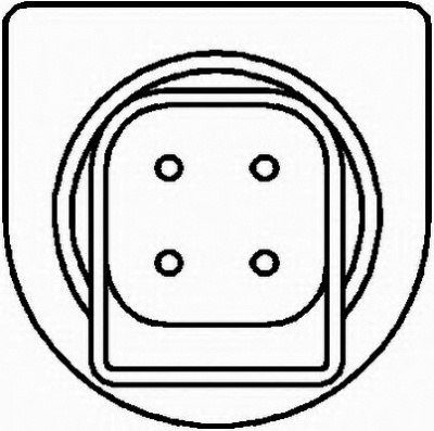 HELLA 6pu009106621 -  Датчик, частота вращения колеса