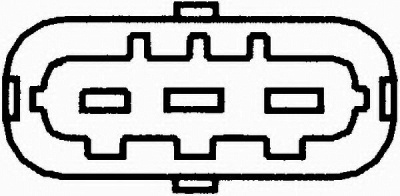HELLA 6pu009121131 -  Датчик, импульс зажигания| Датчик, положение распределительного вала