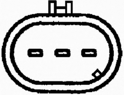 HELLA 6pu009121321 -  Датчик, положение распределительного вала