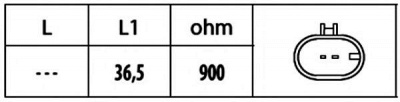 HELLA 6pu009146561 -  Датчик импульсов