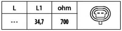 HELLA 6pu009146591 -  Датчик импульсов