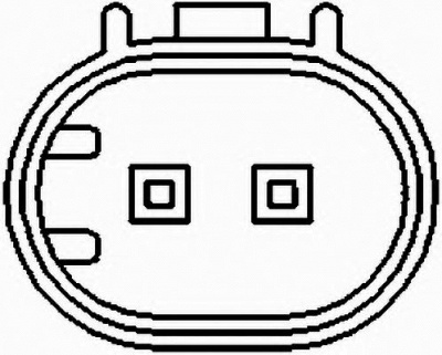 HELLA 6pu010039031 -  Датчик, частота вращения колеса