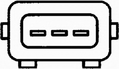 HELLA 6px008476121 -  Датчик, положение дроссельной заслонки