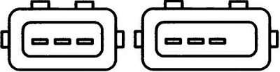 HELLA 6px008476261 -  Датчик, положение дроссельной заслонки