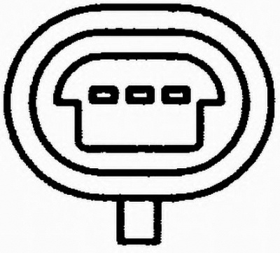 HELLA 6px008476301 -  Датчик, положение дроссельной заслонки