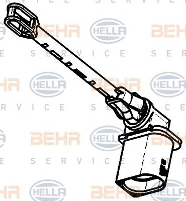 HELLA 6zt351080461 -  Датчик, температура охлаждающей жидкости