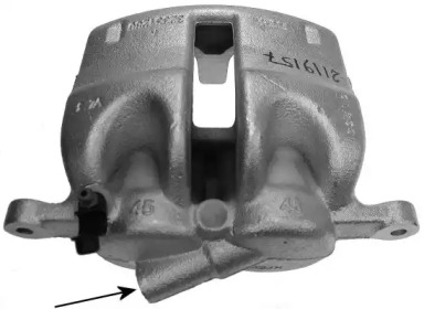 HELLA 8ac355386511 -  Тормозной суппорт