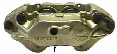 HELLA 8ac355386711 -  Тормозной суппорт