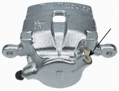 HELLA 8ac355390101 -  Тормозной суппорт