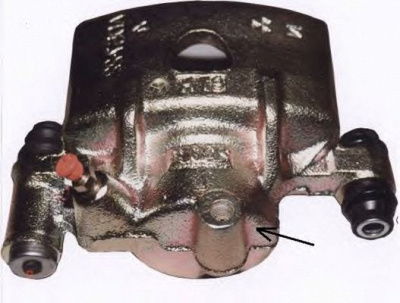 HELLA 8ac355392321 -  Тормозной суппорт