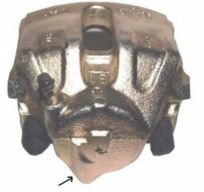HELLA 8ac355392371 -  Тормозной суппорт
