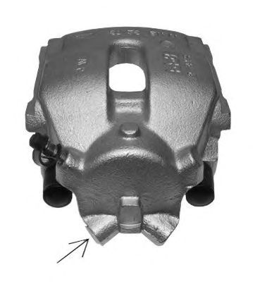HELLA 8ac355392501 -  Тормозной суппорт