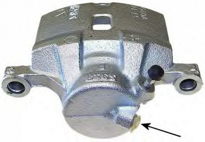 HELLA 8ac355393601 -  Тормозной суппорт