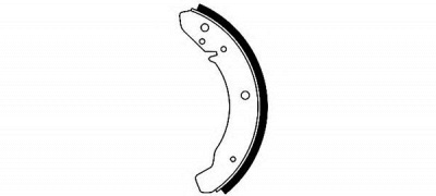 HELLA 8db355000071 -  Комплект тормозных колодок
